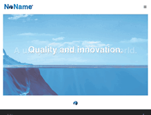 Tablet Screenshot of noname-group.com